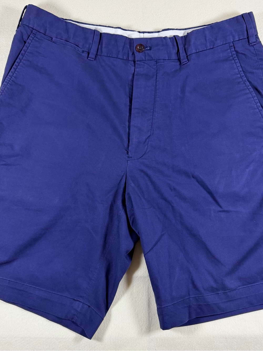Polo Golf Ralph Lauren Men’s 34 Blue Classic Fit Stretch Golf Chino Shorts